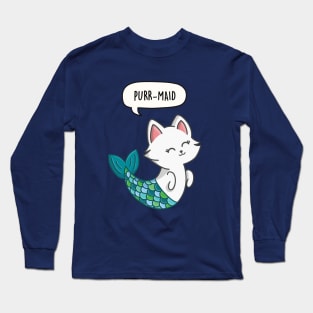 Purrmaid Long Sleeve T-Shirt